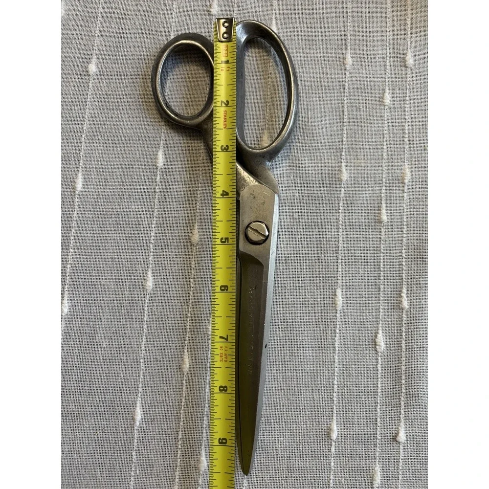 Vintage Heavy Duty Wiss No. 20 Inlaid Scissors 10